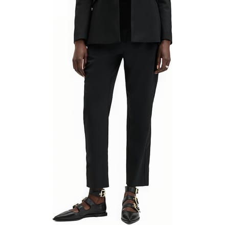 AllSaints Sister Trouser Black Größe: 2 | Straight Jeans Outlet | Damen | Schwarz