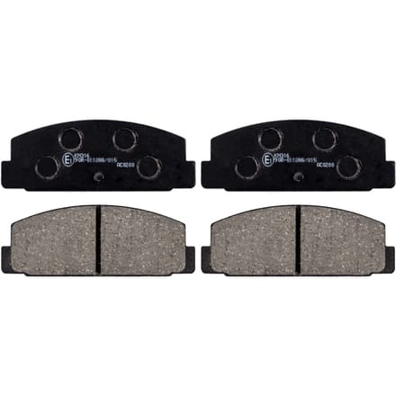 Remblokset BLUE PRINT ADM54248, achter