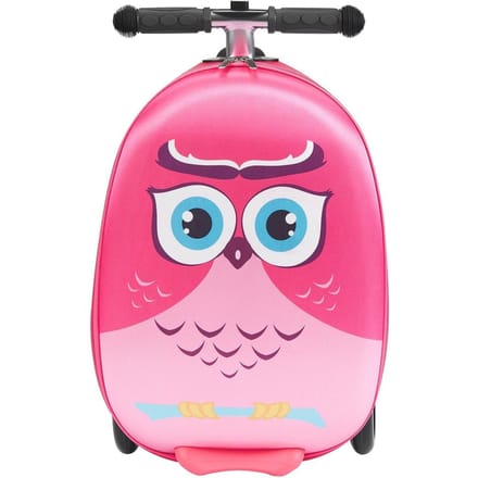 Rij-op Bagage 20-inch Kinderstep Koffer met Knipperende Wielen Roze