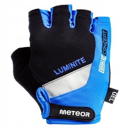 Meteor Gel GX30 - Fietshandschoenen - Maat L, blauw