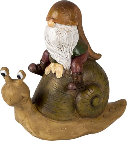 Clayre & Eef Beeld 10x5x10 cm Bruin Kunststof