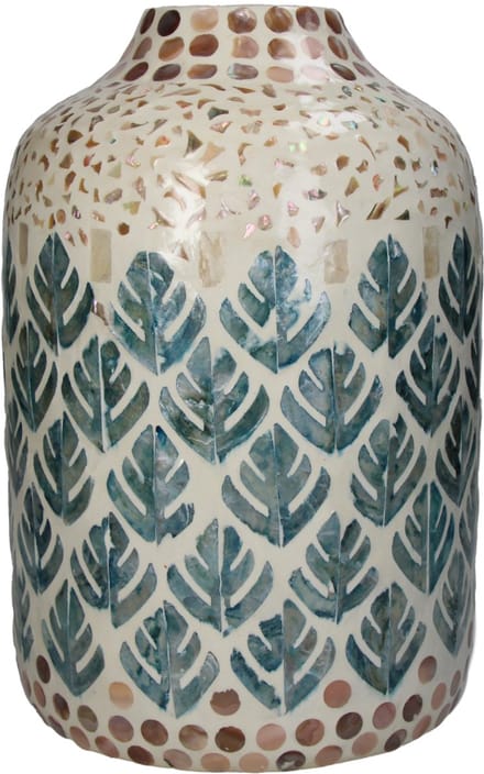HD Collection Vaas Capiz Multi 20x20x30cm