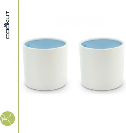Cookut ramekin - Ovenschaal - 7 cm - set van 2 - wit