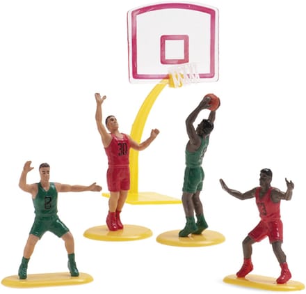 Dekora Basketbal en Basket taartset