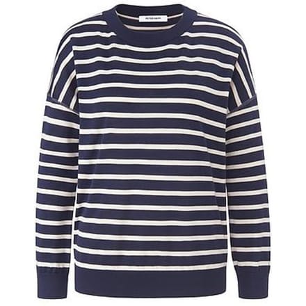 Trui 100% SUPIMA®-katoen Van Peter Hahn blauw