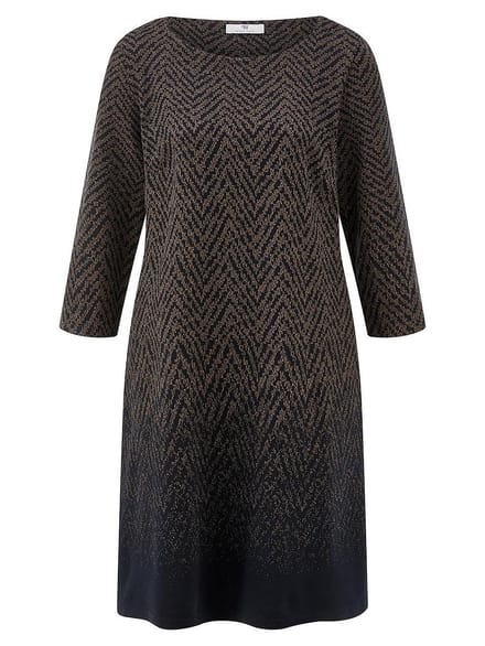 Jersey jurk Van Peter Hahn blauw