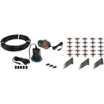 Gardena Set voor Automatische Besproeiing van 6 Meter Bloembak Met Pomp + Timer