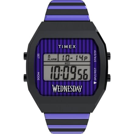 Timex Wednesday T80 TW2Y19500 Horloge - Staal - Multi - Ø 36 mm