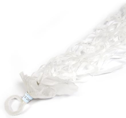 Magic streamers - Magische serpentine - Wit - 5m - 2st.