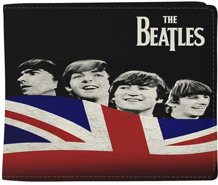 Rocksax The Beatles - Let It Be Flag Portemonnee - Zwart