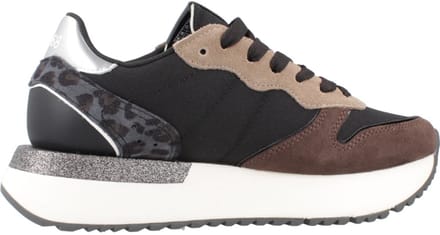 Sun68 Big Stargirl Mix Material Schoenen Zwart EU 38 Vrouw
