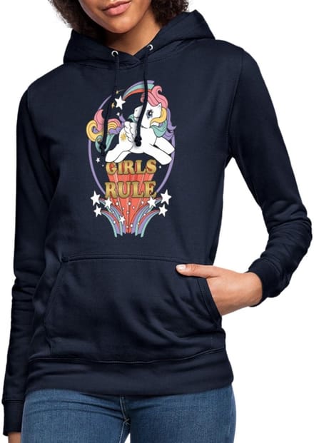 My Little Pony Retro Girls Rule Statement Hoodie Dames