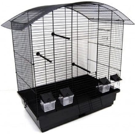 Vogelkooi - Voliere - Parkietenkooi - Vogelkooi binnen - Zwart