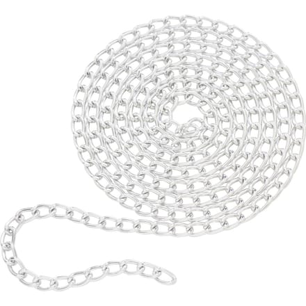 Schakelketting, 1 m, aluminium, ca. B 4 x H 7 mm
