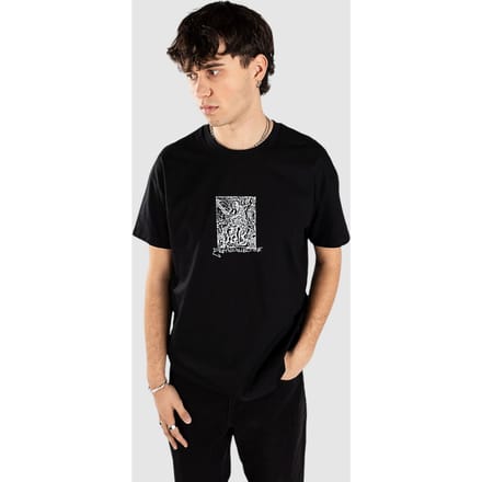 Poetic Collective Angel T-Shirt zwart