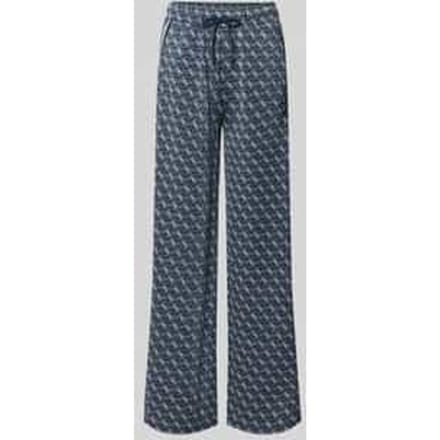 sweatpants met logomotief in all-over look