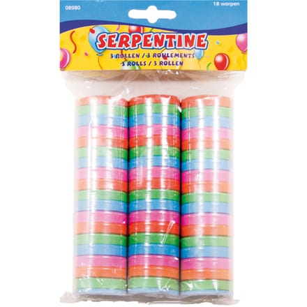 Serpentine Felle Kleuren - 3 stuks