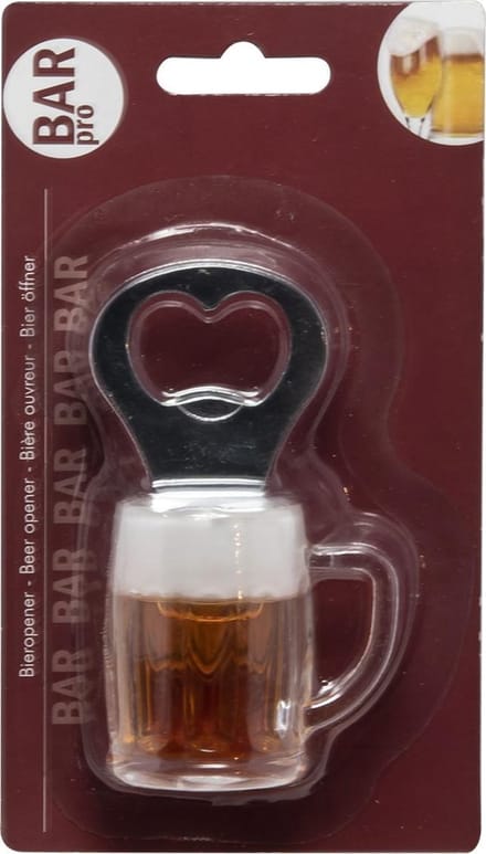 Bieropener - Bierfles - Leuk Kado -  Met  Magneet