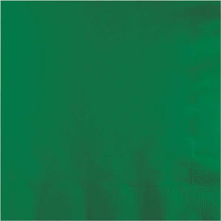 Servet emerald green 33cm 20 stuks