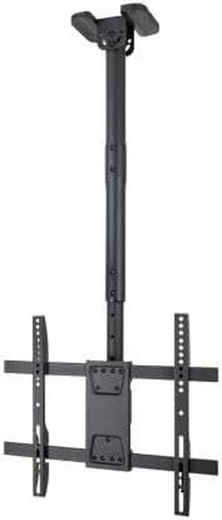 Plafondbevestiging Scherm - Verstelbare Houder - Ruimte Besparen - Robuuste Stabiliteit - 32-75 Inch - Zwart