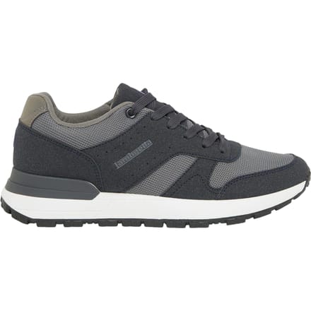 Lambretta Heren Echo 2 Sailor Mesh Laaggesneden Platte Trainers (Marine/Grijs)