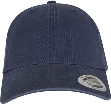 Flexfit - Low Profile Garment Washed Snapback Pet - Donkerblauw