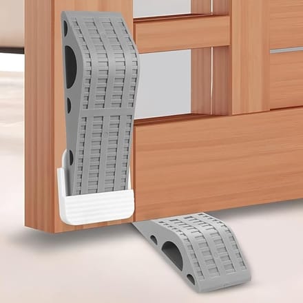 Omgoods - Set van 2 Rubber Deurstopper Wedges voor Alle Deuren