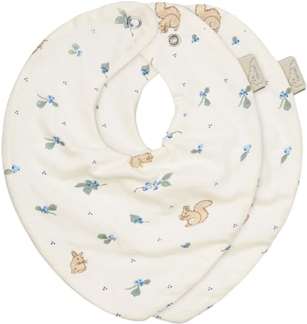 Cam Cam Copenhagen Bandana Slabbetjes - 2-Pack - Blueberries