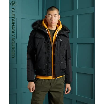 Superdry Chinook Rescue Bomberjack Zwart L Man