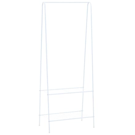 vidaXL - Kledingrek - 59x35x150 - cm - wit