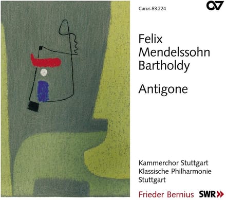 Kammerchor Stuttgart, Klassische Pholharmonie, Frieder Bernius - Mendelssohn: Antigone (CD)