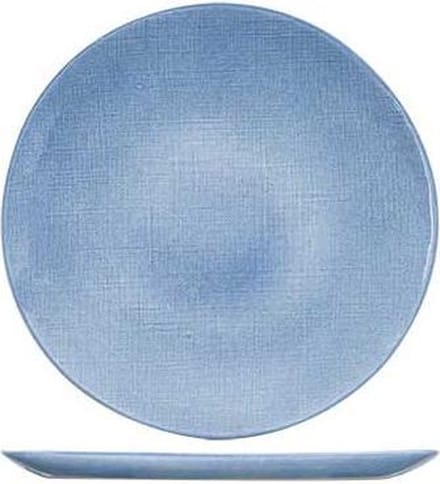 Sajet Blue Plat Bord D33cm
