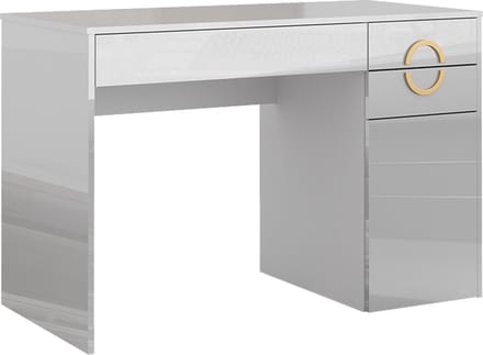 Vicco Adela Kaptafel – 115 cm met 3 laden Wit