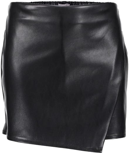 Geisha winter skort meisjes - zwart