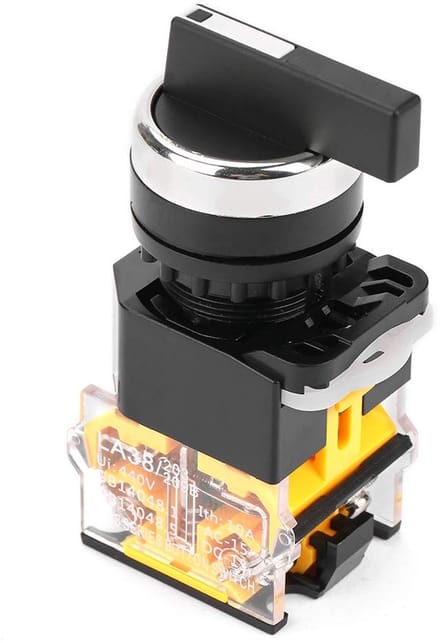 Cosensi - Dailygoody - 3-positie Mini Rotatieschakelaar met Lange Handgreep - 22 mm