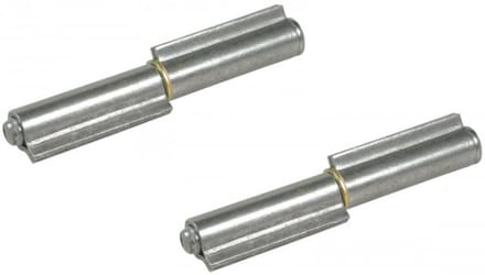 Scharnier 100 mm, stalen profiel, lasbaar, met verwijderbare pen