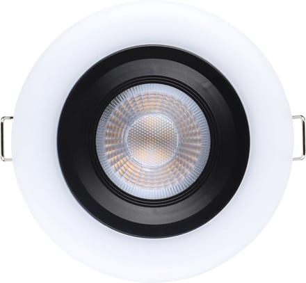 EGLO Calonge Inbouwspot - LED - Ø 10 cm - Zwart/Wit