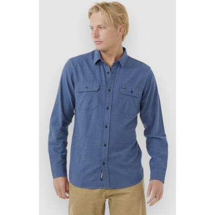 Rip Curl Classic Surf Checked In Flanne Shirt blauw