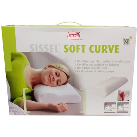 Sissel Soft Curve Compact Hoofdkussen + Overtrek 1 Kussen
