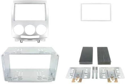 2-DIN FRAME MAZDA 5 SILVER