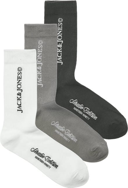 Jack & Jones Jay Tennis Sokken Heren (3-pack)