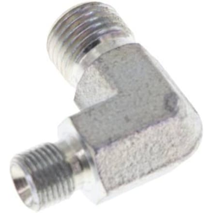 90° L-Koppeling Reducerend G1/8 '' X G1/4 '' Hoge Druk Staal  60° Conus 350bar Hydrauliek