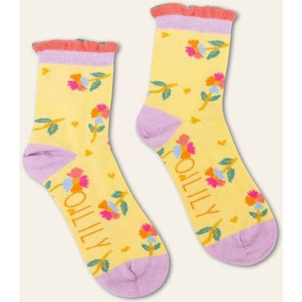 Oilily Margarida Enkelsokken- maat35-38 Wit