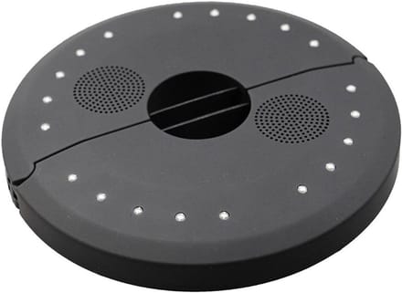 Draadloze LED Lamp met Bluetooth Speaker Ø 20 cm - Sfeerlamp Oplaadbaar voor Binnen & Buiten