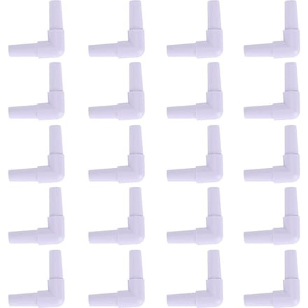 20pcs Joints d'Aquarium 3 Voies Augmentant Connecteurs de Tuyau de Pompe à Oxygène Vanne de Contrôle du Volume d'Air