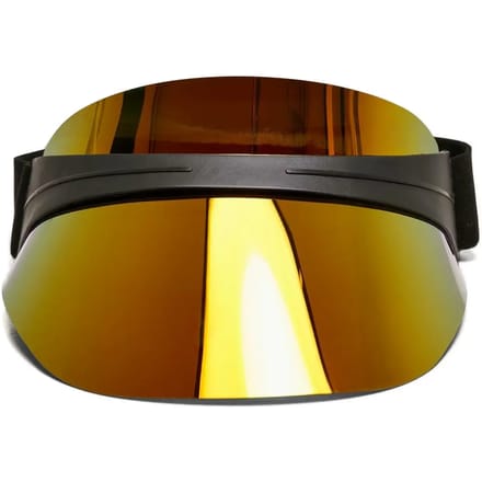 Urban Classics - Cool Plastic Visor/zonneklep - Zwart/Oranje