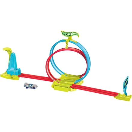 Auto spelletjes Mattel Hot Wheels Neon Speeders Laser Stunt Slamway