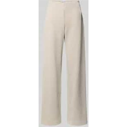 Regular fit corduroy broek van katoenmix model 'ELAINE'