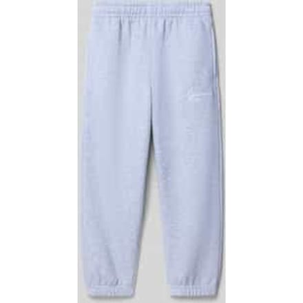 Regular fit sweatpants met logostitching