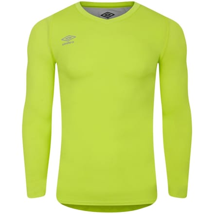 Umbro Heren Elite V Neck Base Layer Top (Zure kalk)
